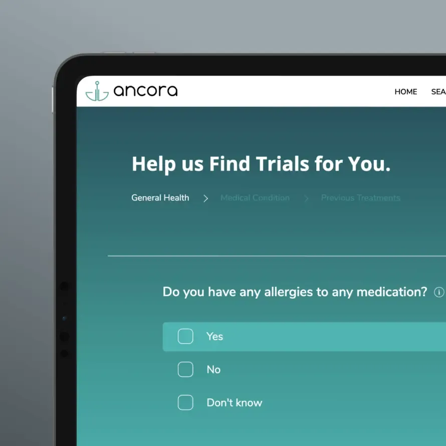 Personalizing clinical trial search through innovative patient-facing platform