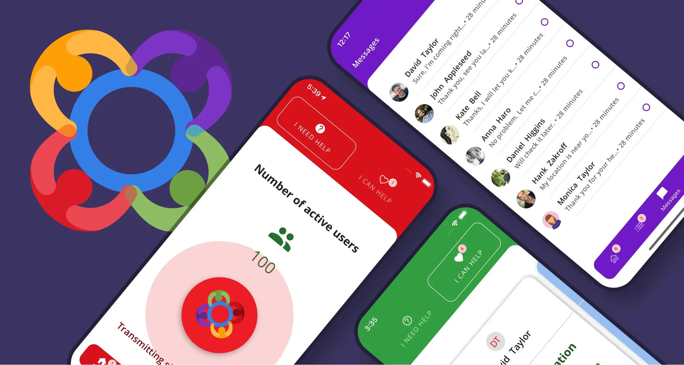 Providing instant help and community support for diabetics